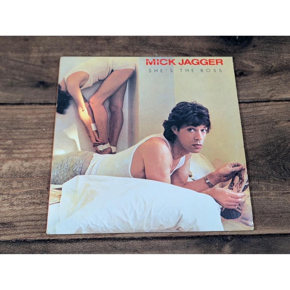Mick Jagger She's The Boss Vinyl Record Album 1985‎ Columbia Rolling Stones